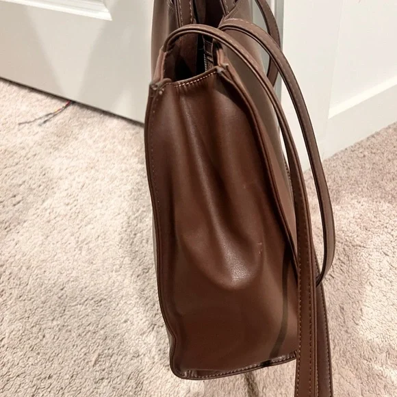 Telfar Brown Tote Bag - Picture 4 of 8